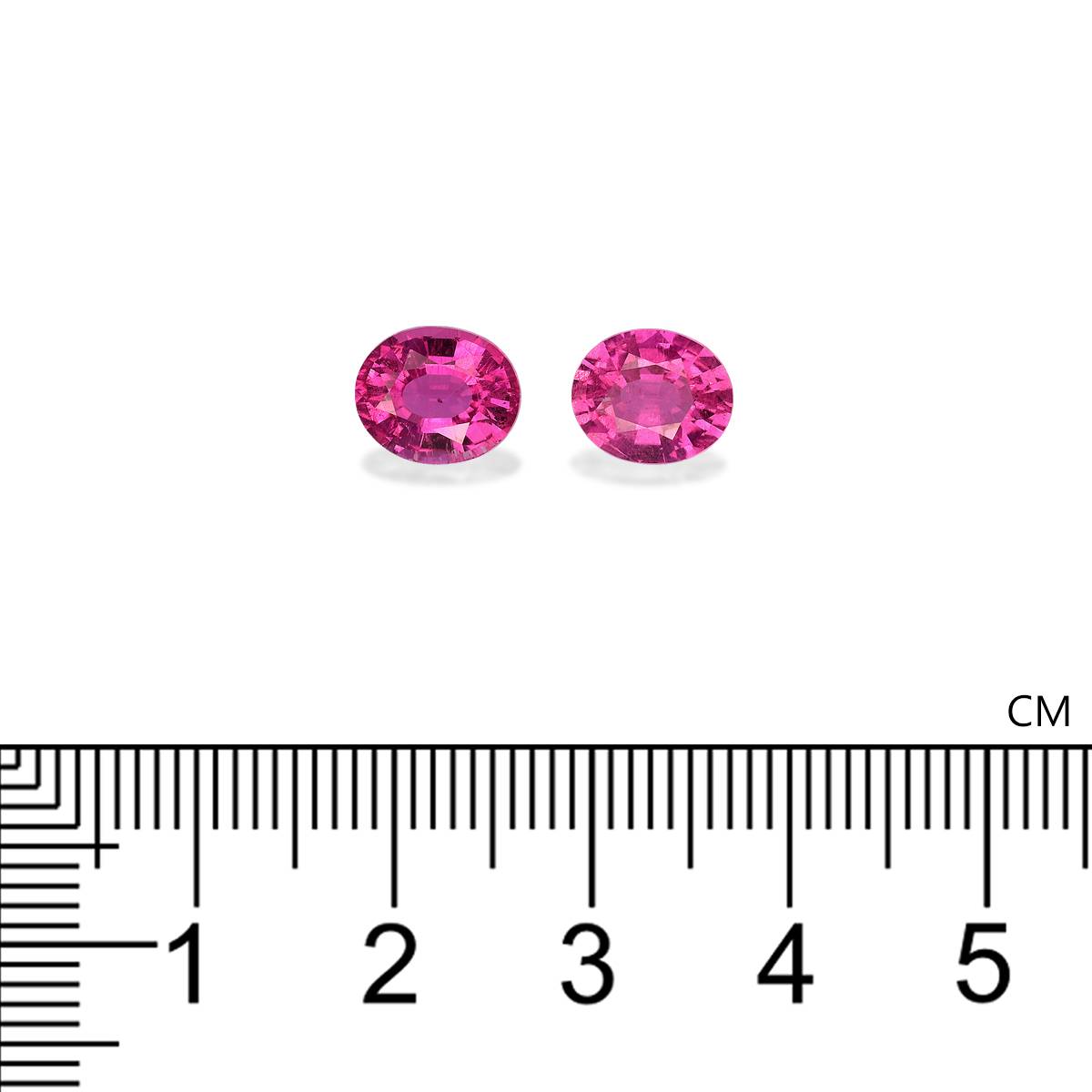 bubblegum pink rubellite tourmaline, 3.24ct oval cut — view 4