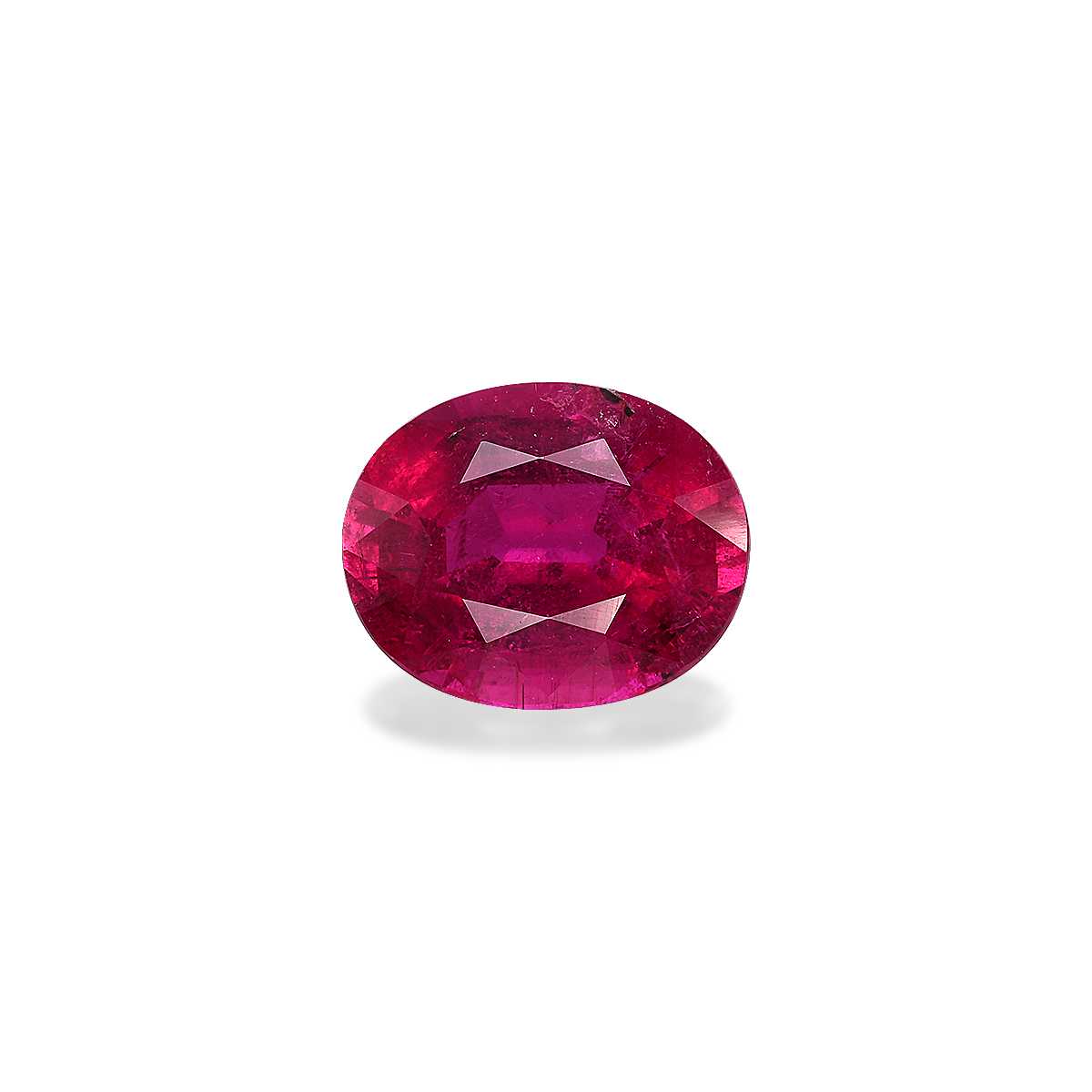 Vivid Pink Rubellite Tourmaline 3.82ct - 11x9mm