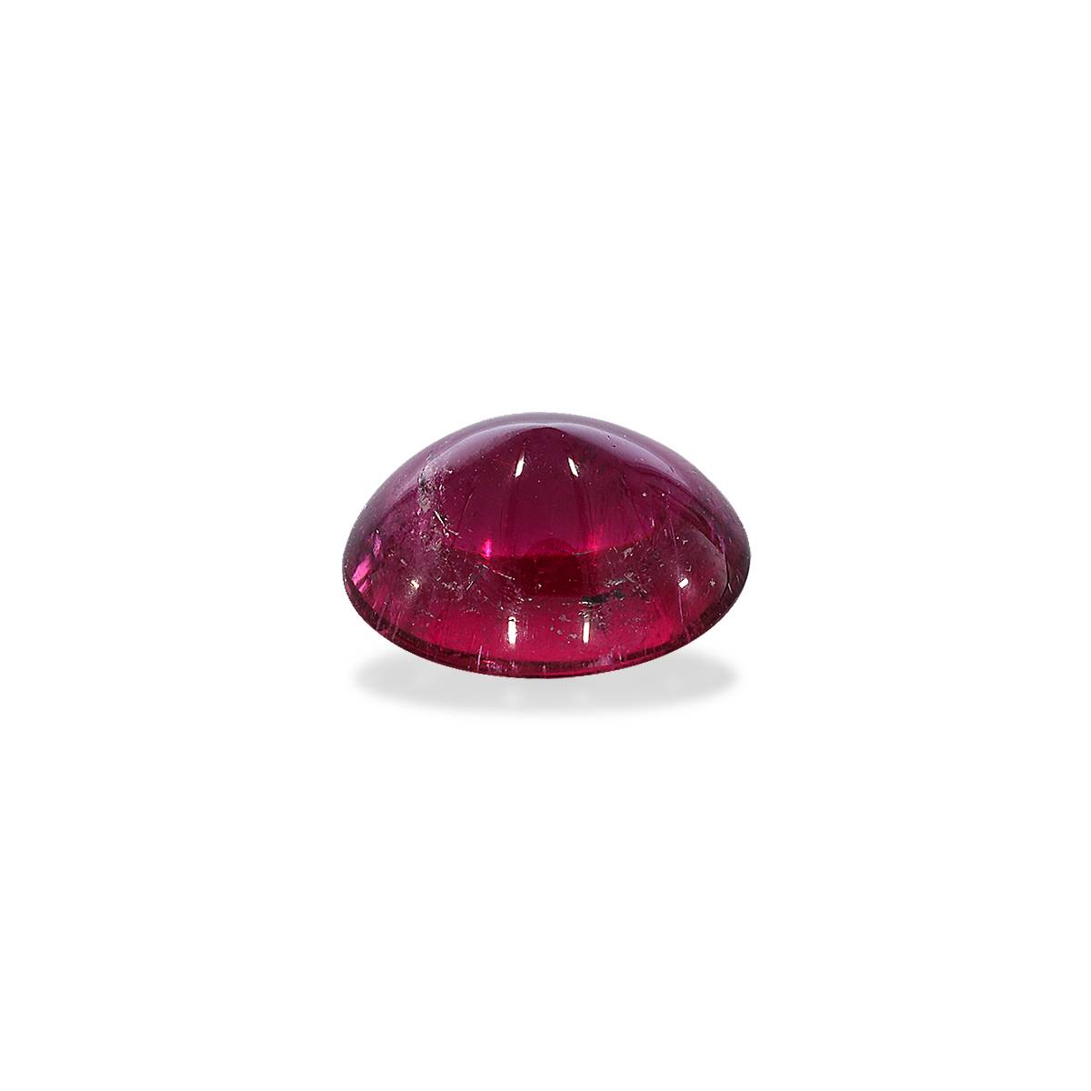 Vivid Peach Pink Rubellite Tourmaline 5.31ct - 12x10mm