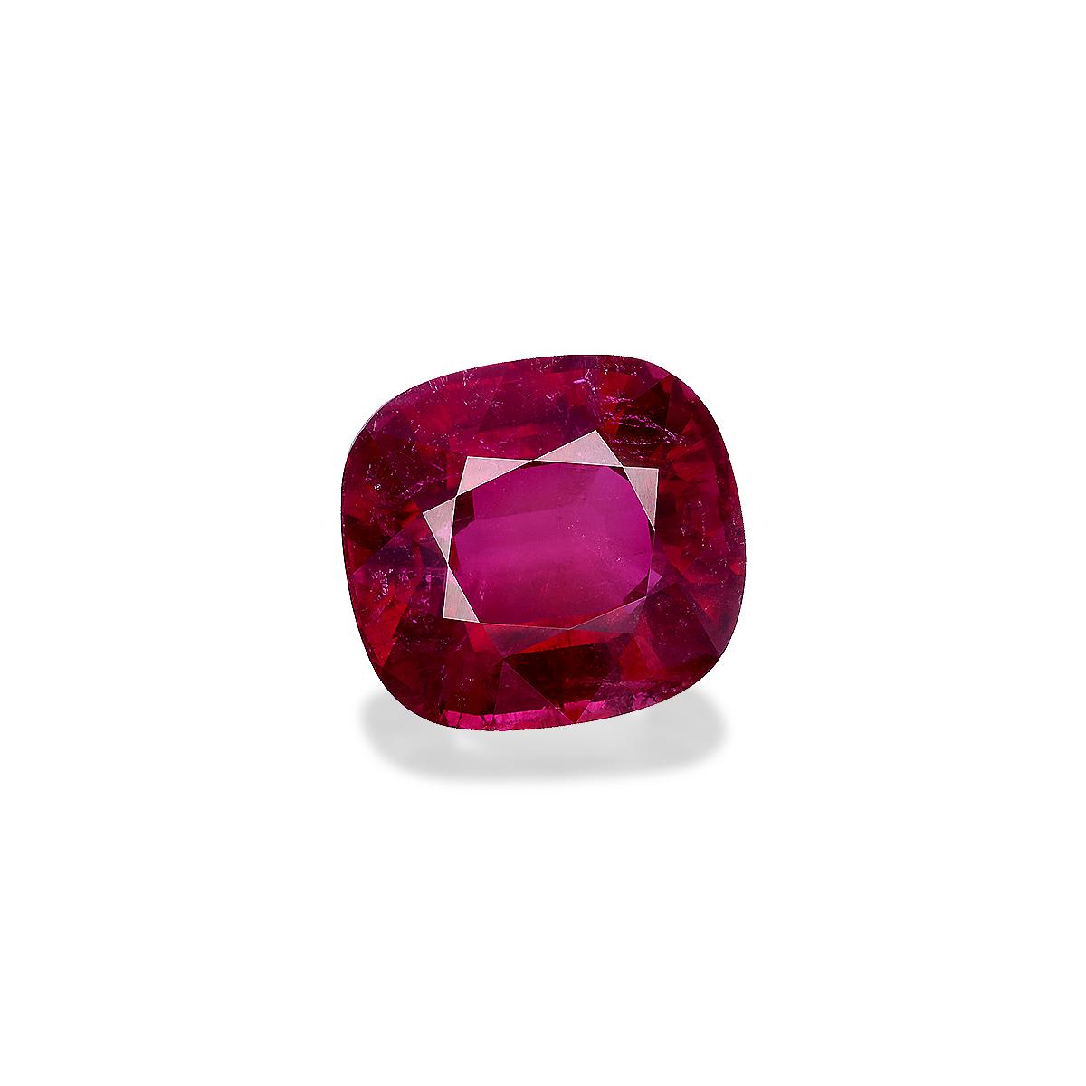 rubellite tourmaline, 34.3ct cushion cut — view 3