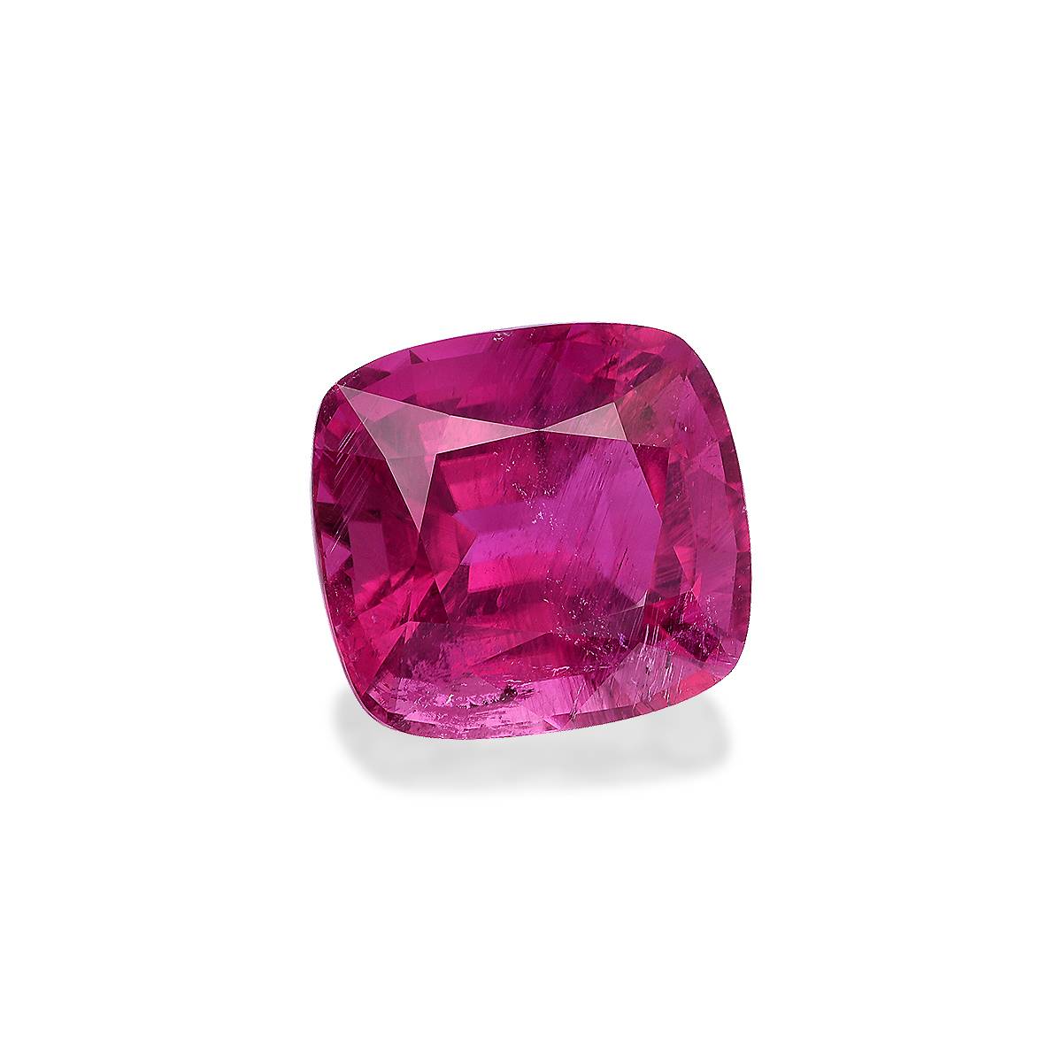 Vivid pink rubellite tourmaline, 44.75ct cushion cut — view 3