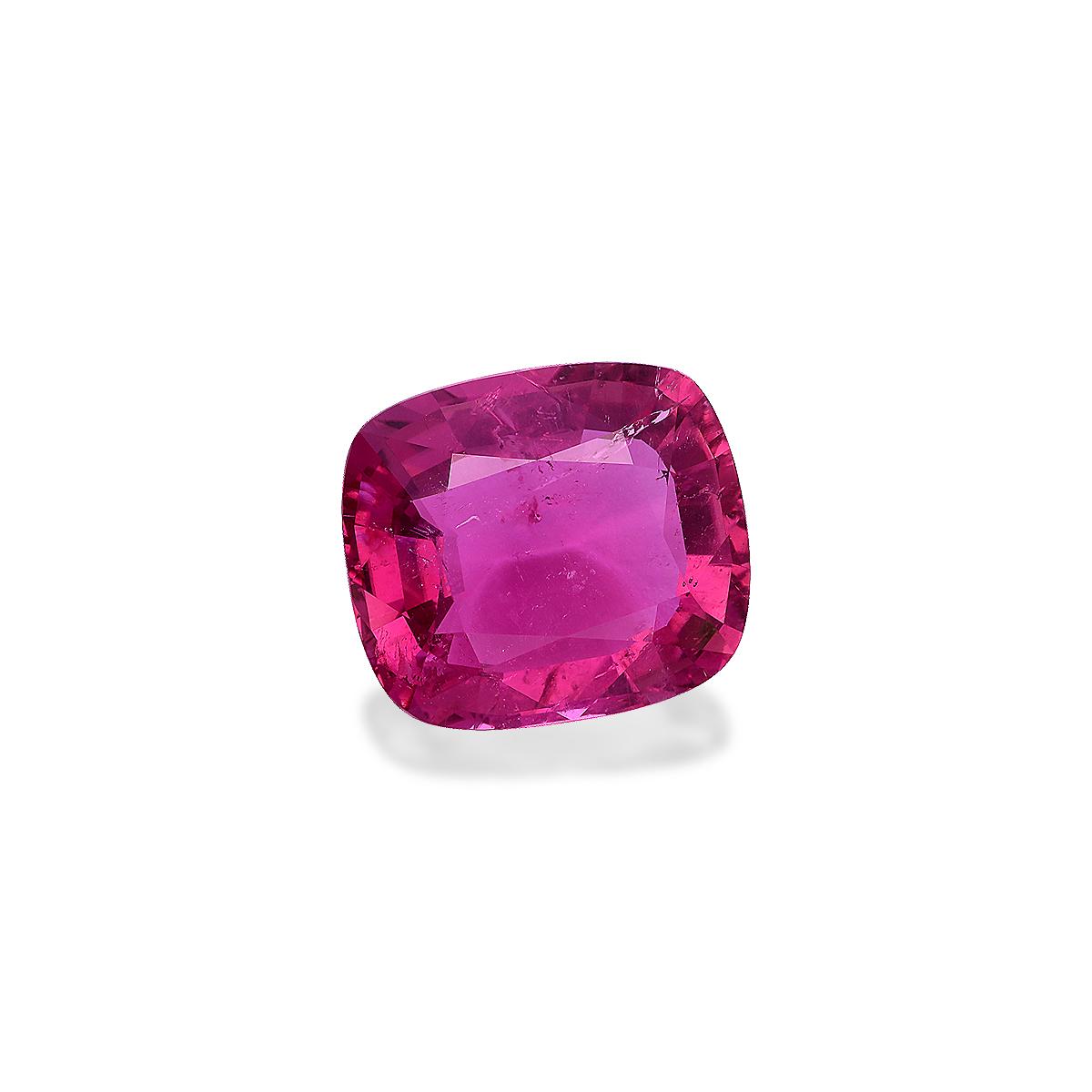 fuscia pink rubellite tourmaline, 29.34ct cushion cut — view 3