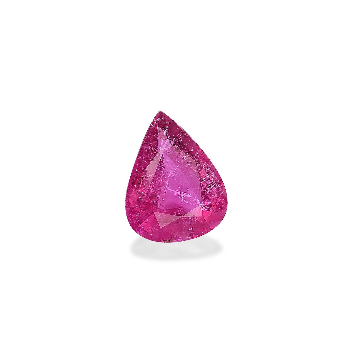 bubblegum pink rubellite tourmaline, 14.79ct pear cut — view 3