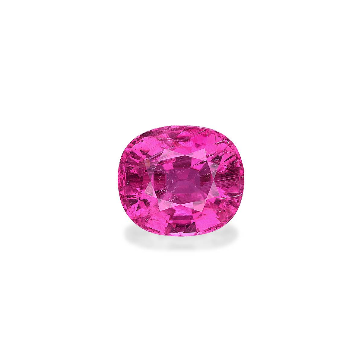 bubblegum pink rubellite tourmaline, 11.83ct cushion cut — main view