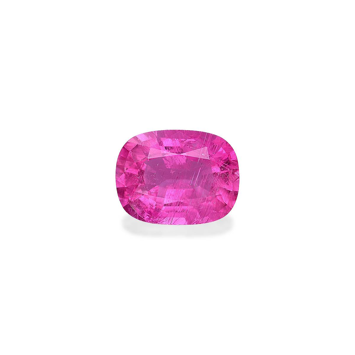 bubblegum pink rubellite tourmaline, 6.37ct cushion cut — main view