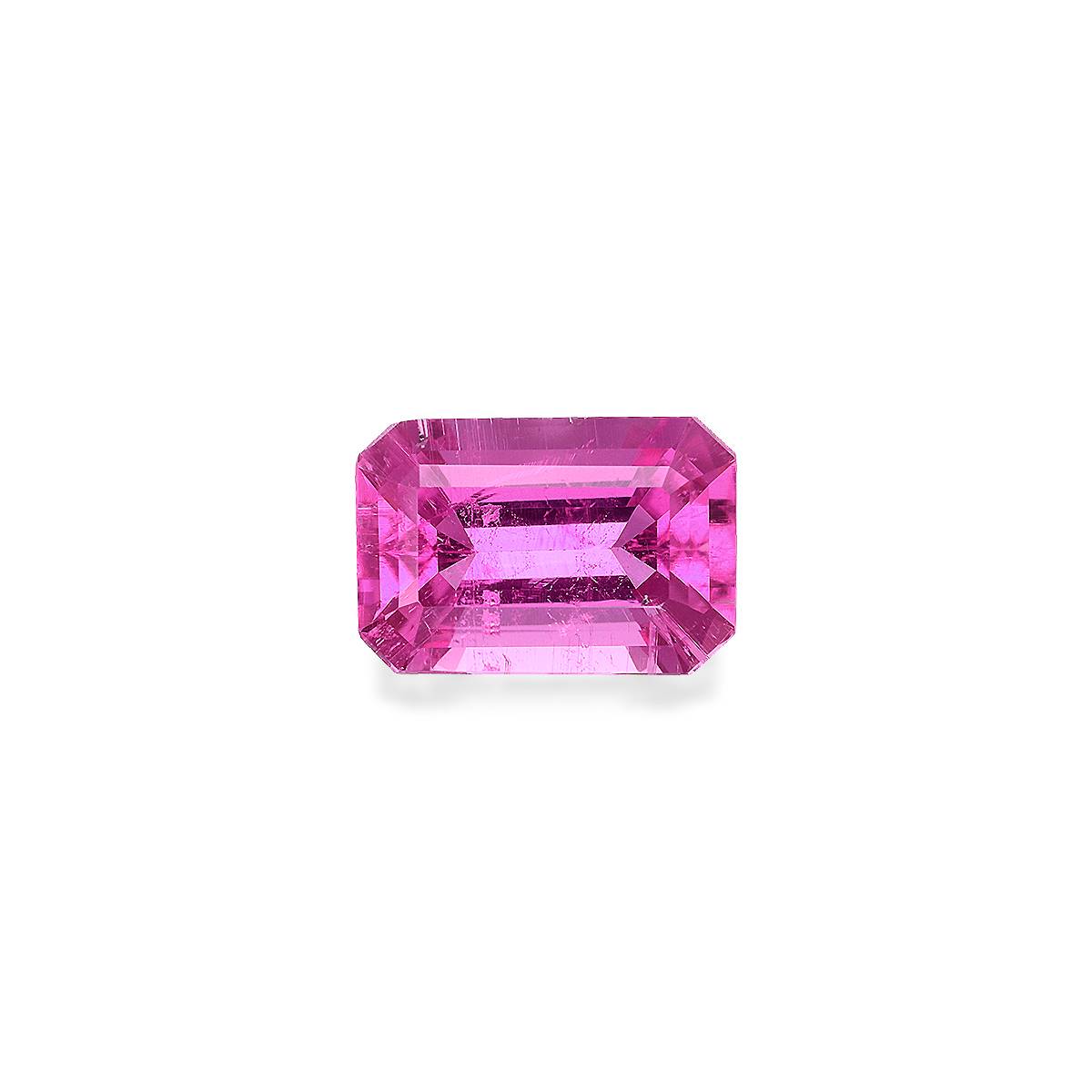 bubblegum pink rubellite tourmaline, 5.73ct rectangular cut — main view