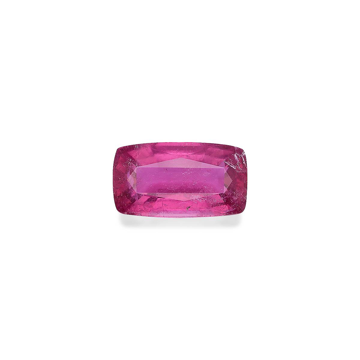 bubblegum pink rubellite tourmaline, 11.47ct cushion cut — main view