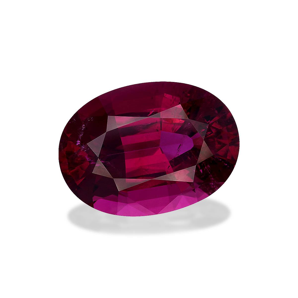 pink rubellite tourmaline, 75.93ct oval cut — view 3