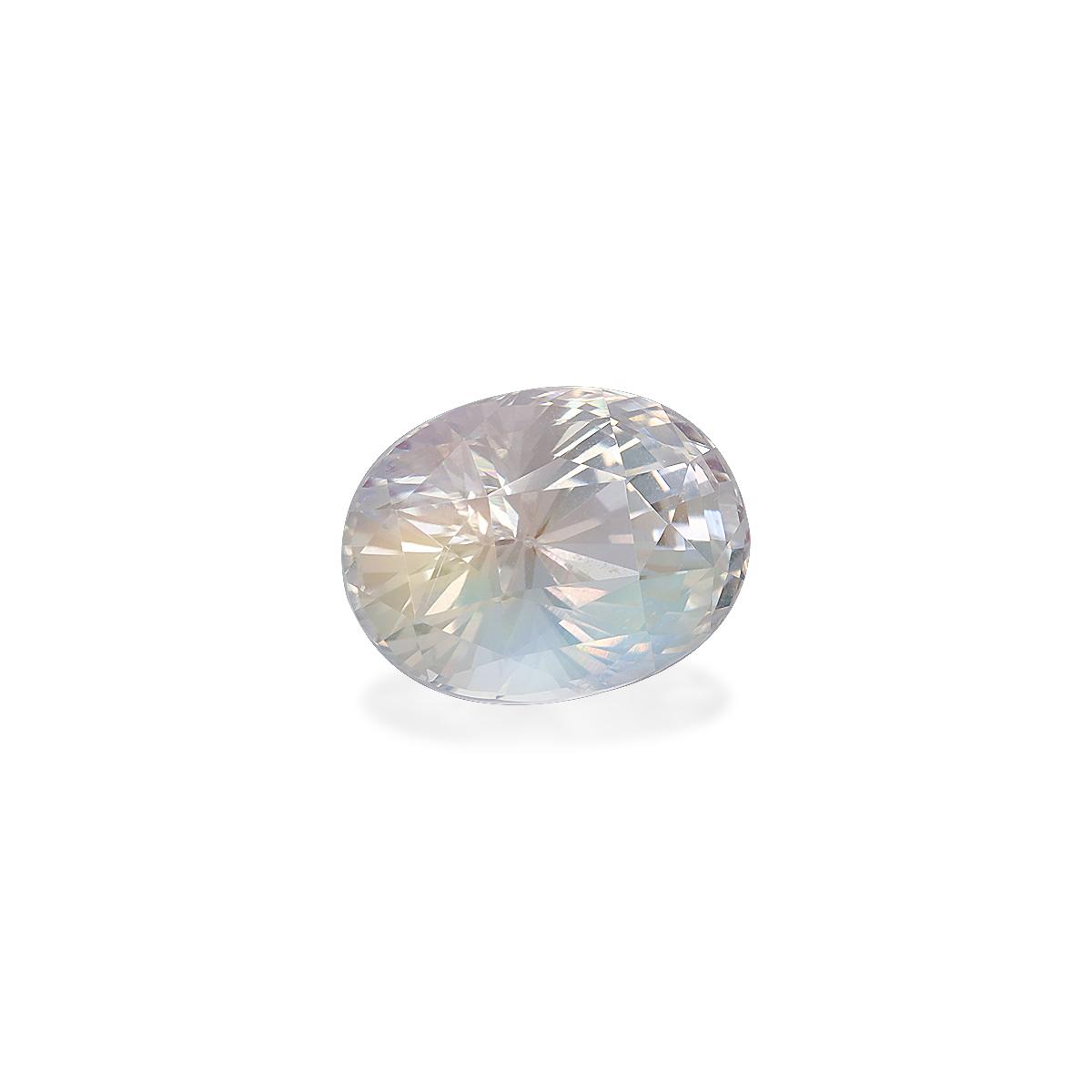 mixed colour rainbow moonstone, 5.29ct oval cut — view 3