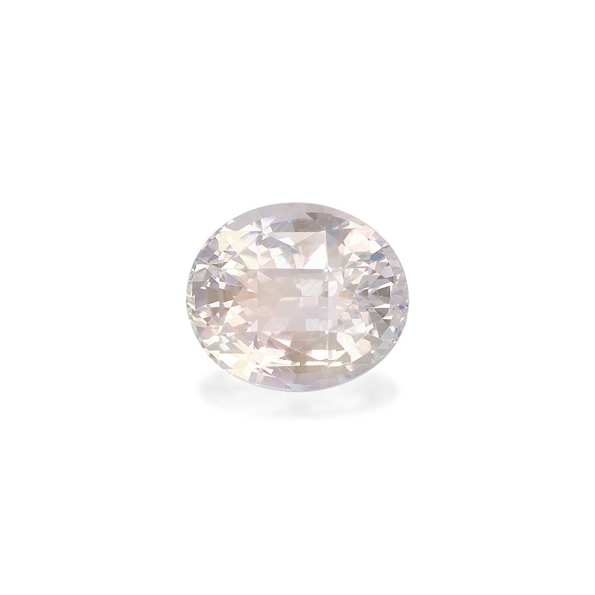 mixed colour rainbow moonstone, 4.42ct oval cut — main view