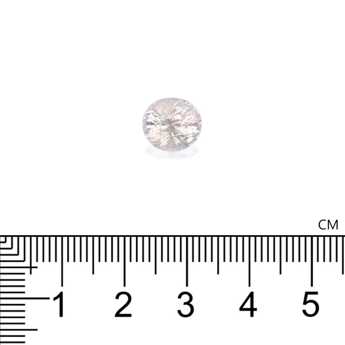 mixed colour rainbow moonstone, 3.47ct oval cut — view 4