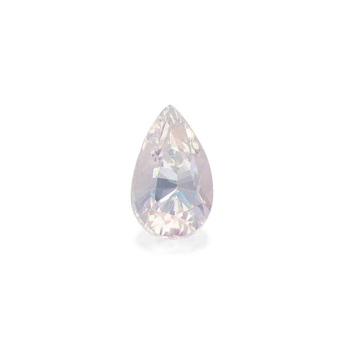 mixed colour rainbow moonstone, 3.45ct pear cut — main view
