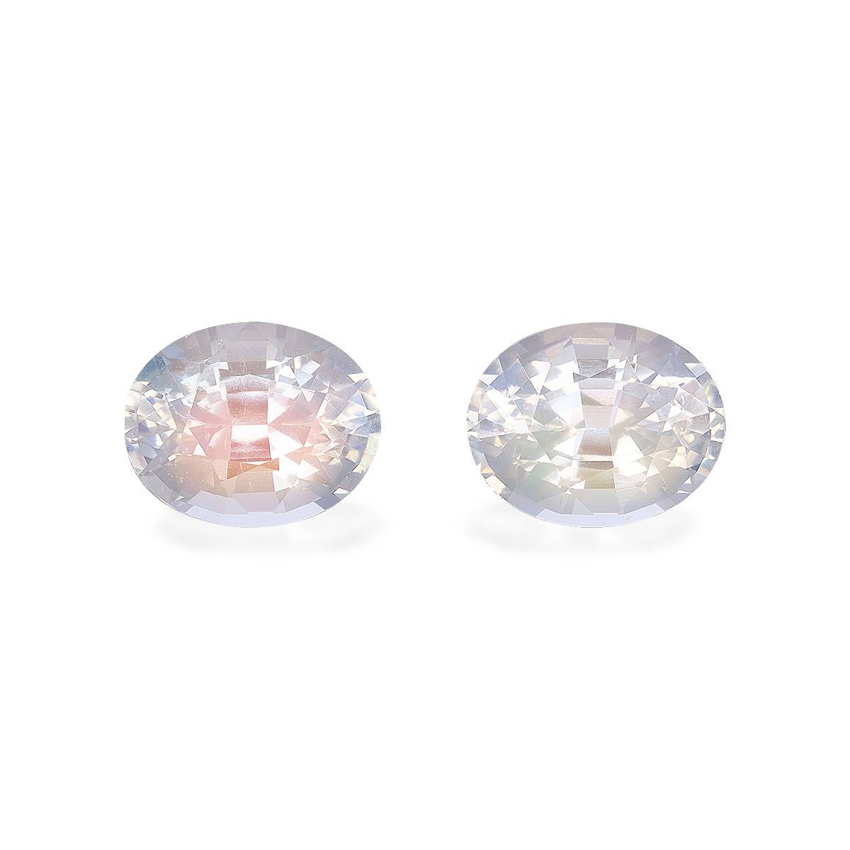 mixed colour rainbow moonstone, 5.54ct oval cut — main view