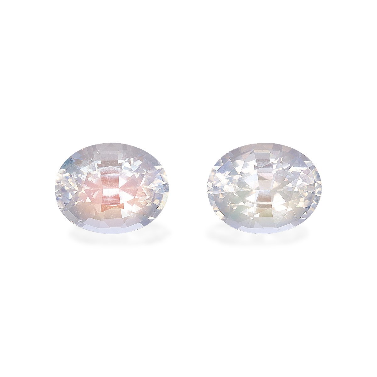 mixed colour rainbow moonstone, 5.54ct oval cut — main view