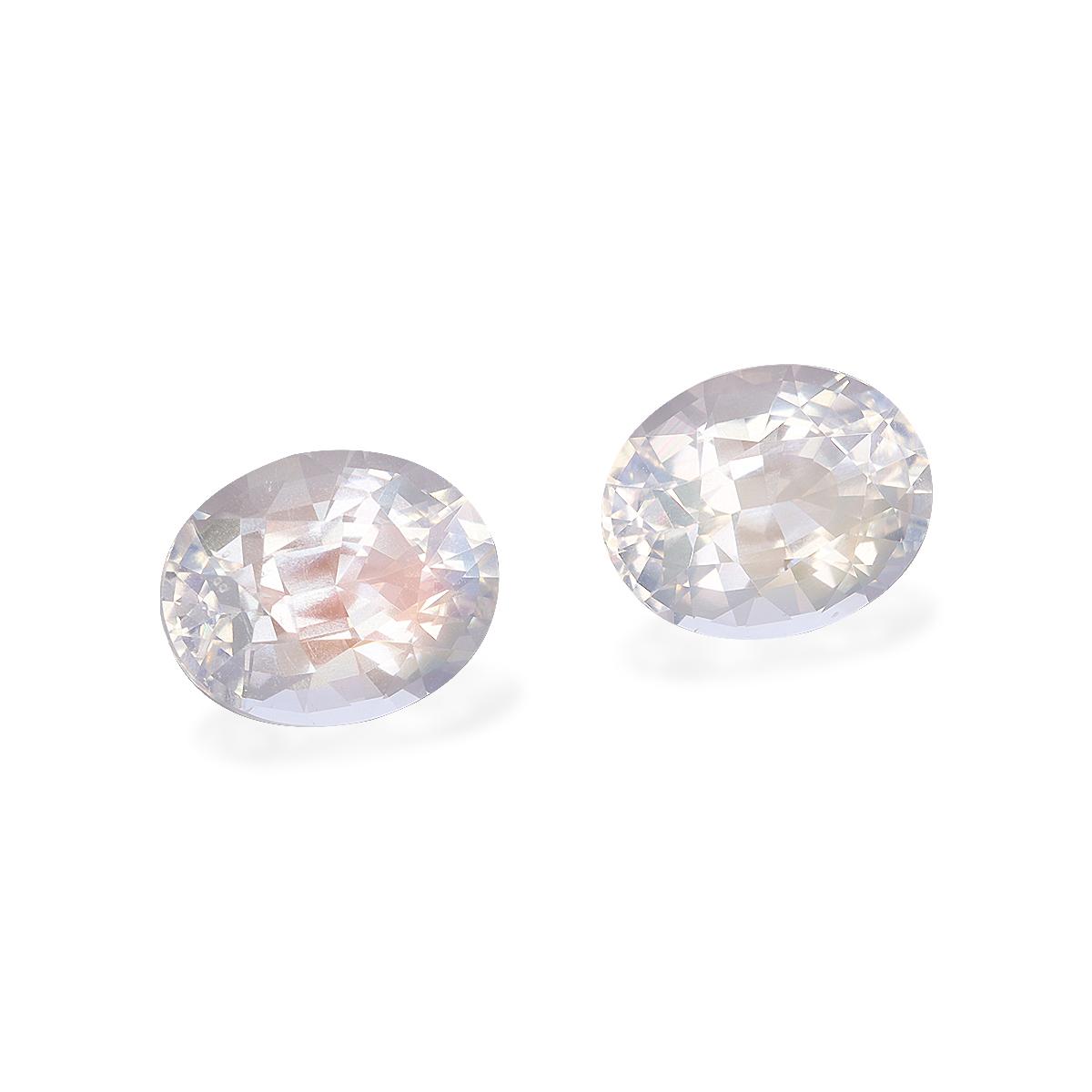 mixed colour rainbow moonstone, 5.54ct oval cut — view 3