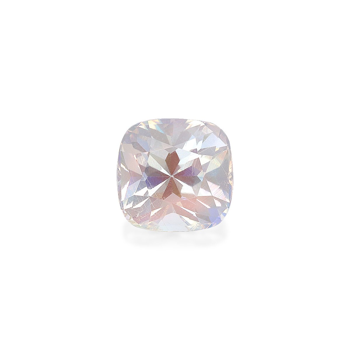 mixed colour rainbow moonstone, 2.67ct cushion cut — main view