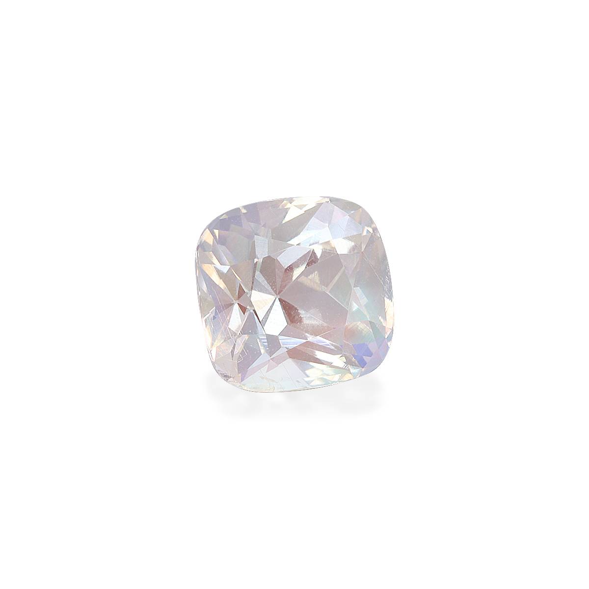 mixed colour rainbow moonstone, 2.67ct cushion cut — view 3