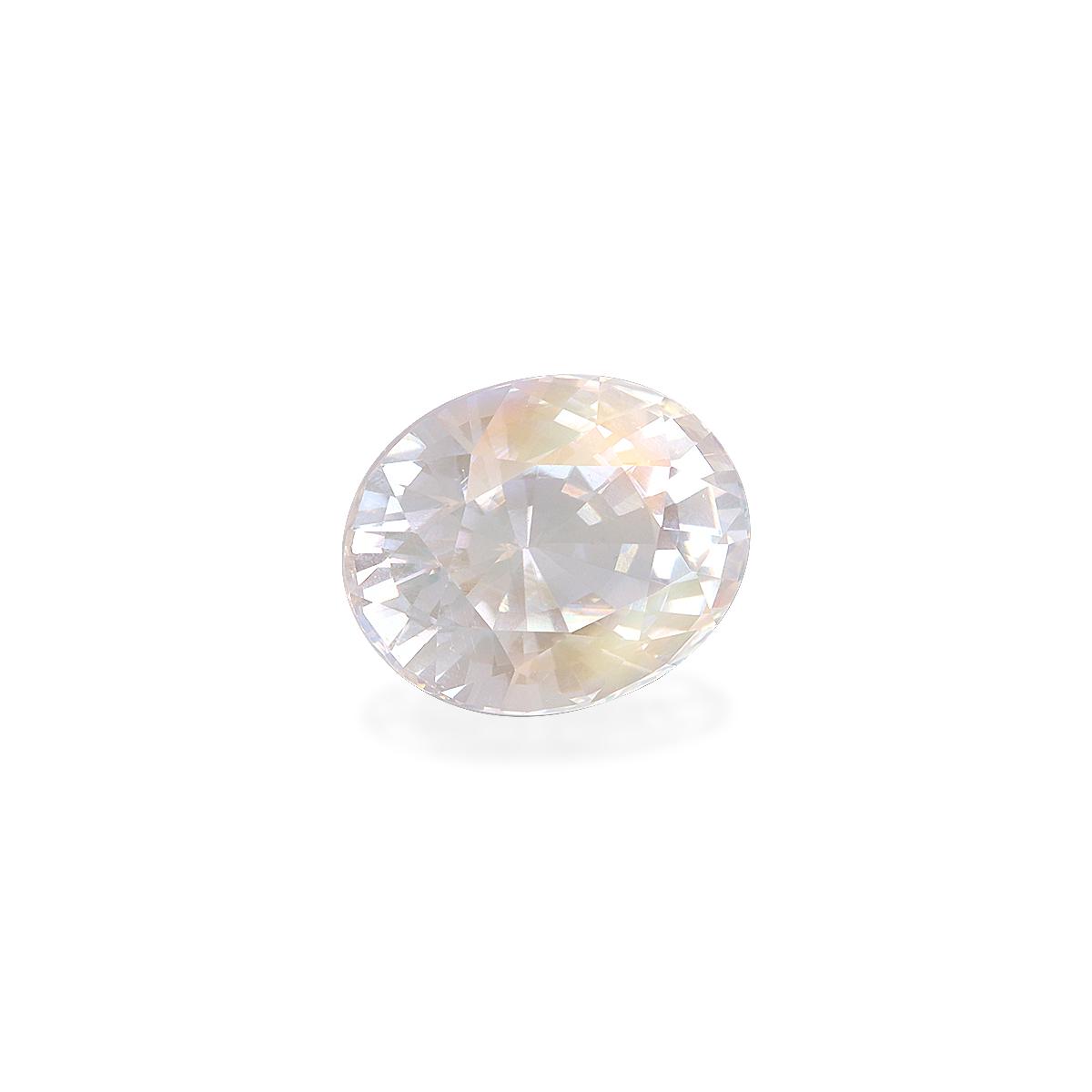 mixed colour rainbow moonstone, 8.19ct oval cut — view 3