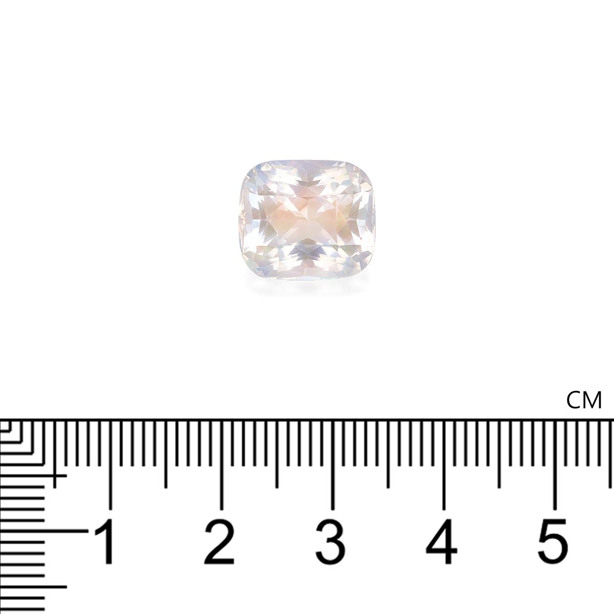 mixed colour rainbow moonstone, 7.42ct cushion cut — view 4