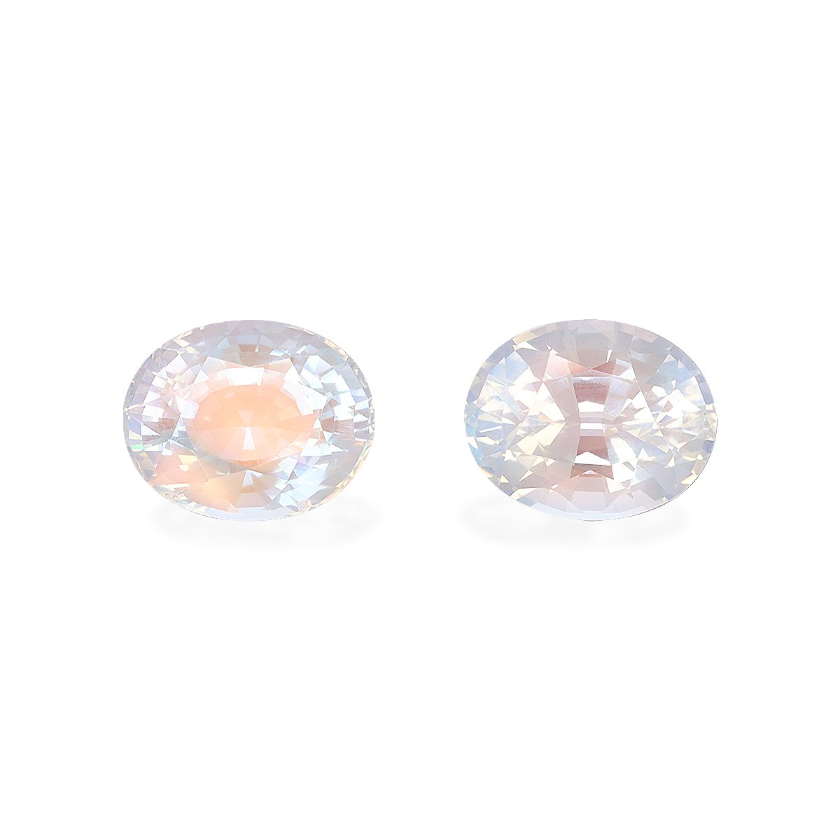 mixed colour rainbow moonstone, 10.2ct oval cut — main view