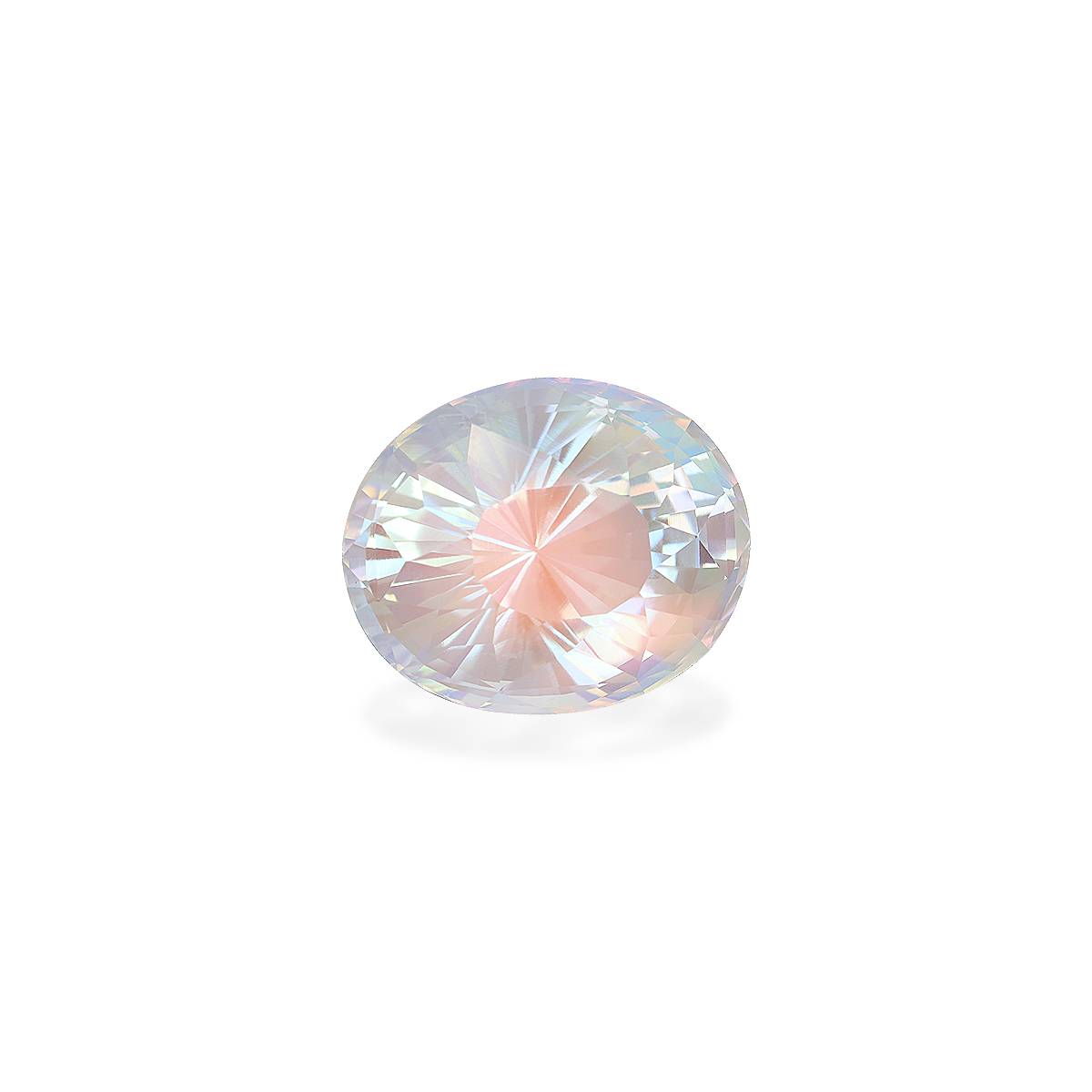 mixed colour rainbow moonstone, 16.37ct oval cut — view 3