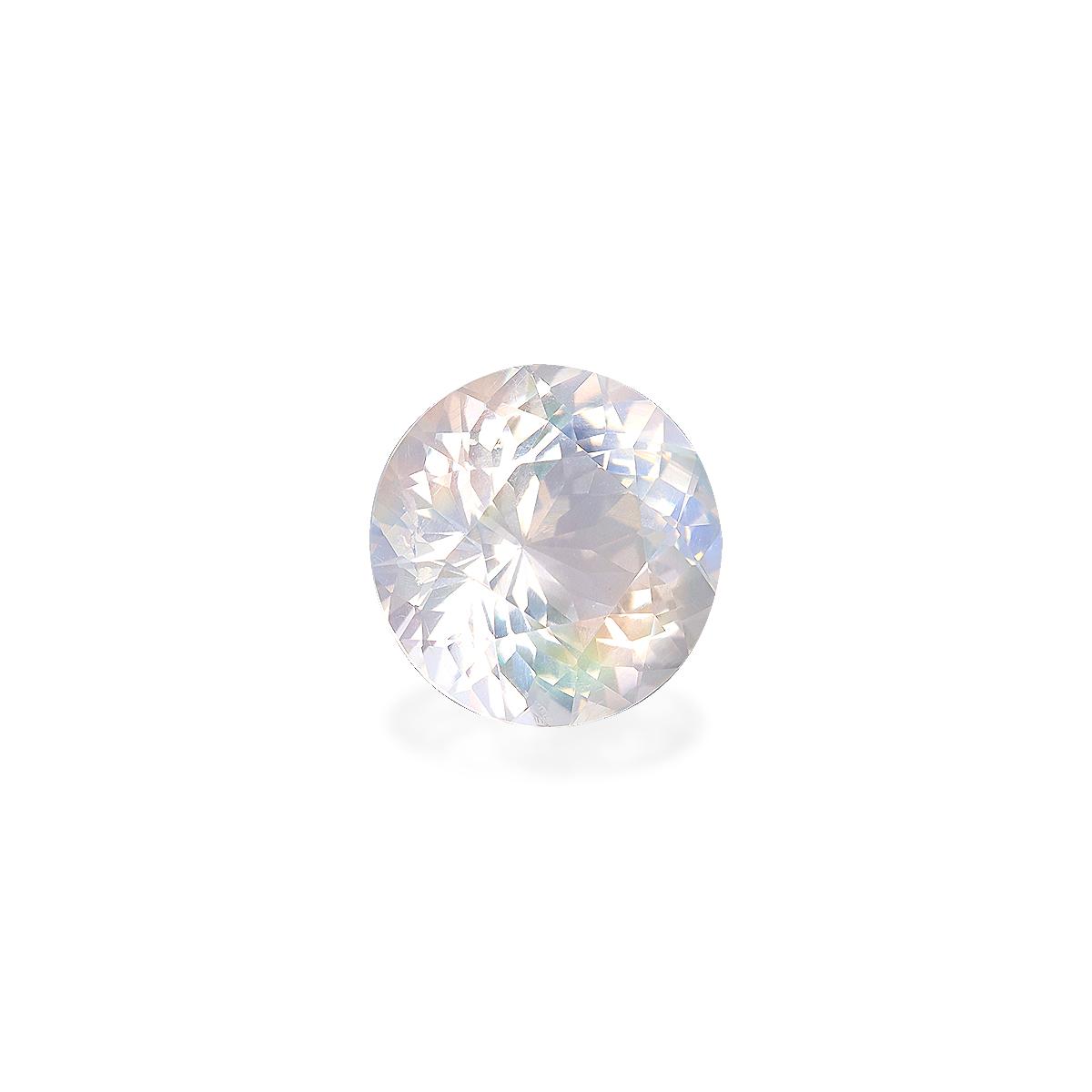 mixed colour rainbow moonstone, 4.91ct round cut — view 3