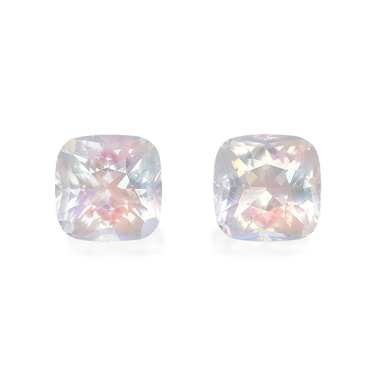 mixed colour rainbow moonstone, 8.79ct cushion cut — main view