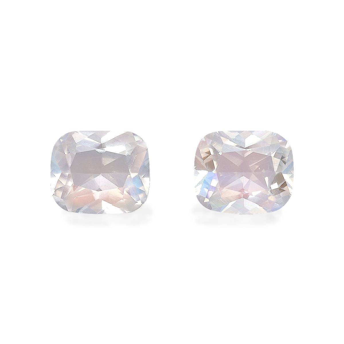 mixed colour rainbow moonstone, 3.76ct cushion cut — main view