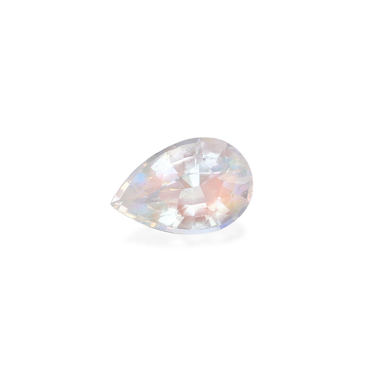 mixed colour rainbow moonstone, 2.95ct pear cut — view 3
