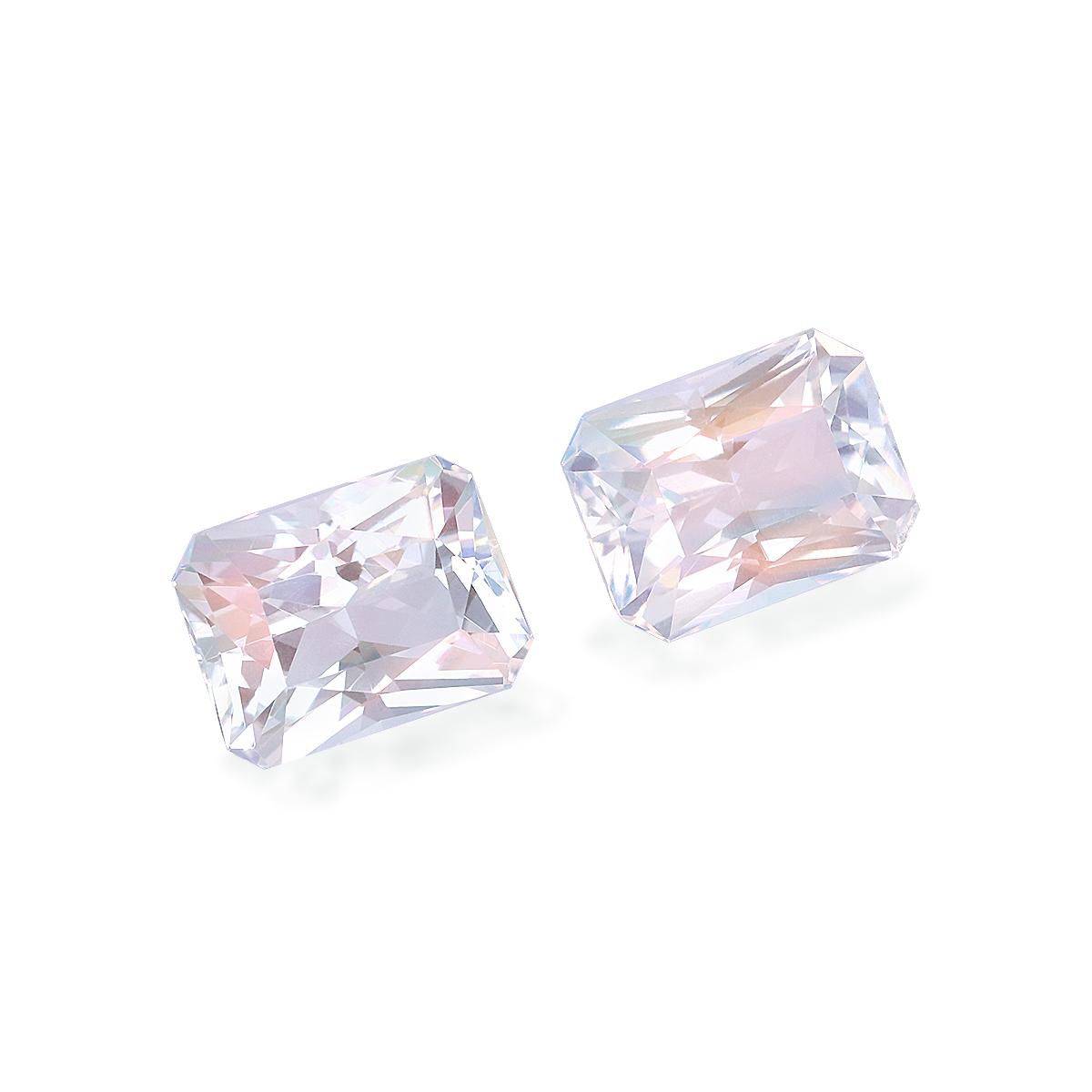 mixed colour rainbow moonstone, 3.5ct rectangular cut — view 3