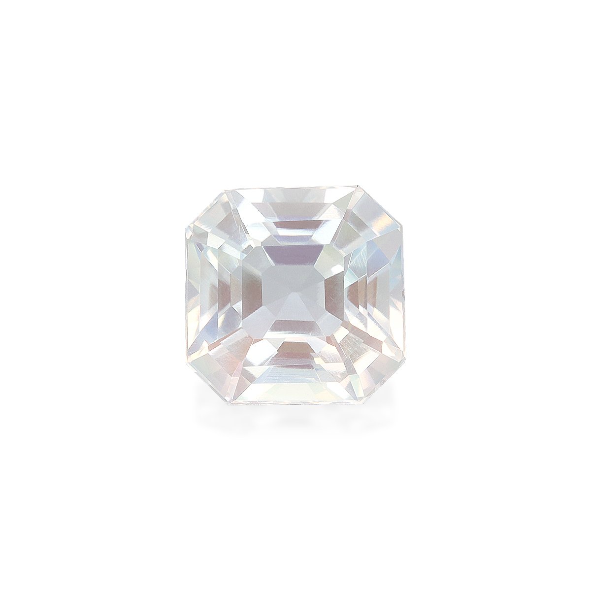 mixed colour rainbow moonstone, 2.88ct square cut — main view