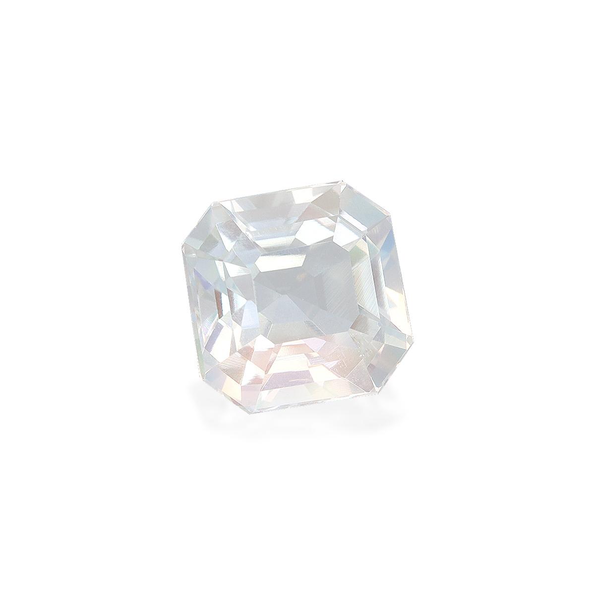 mixed colour rainbow moonstone, 2.88ct square cut — view 2