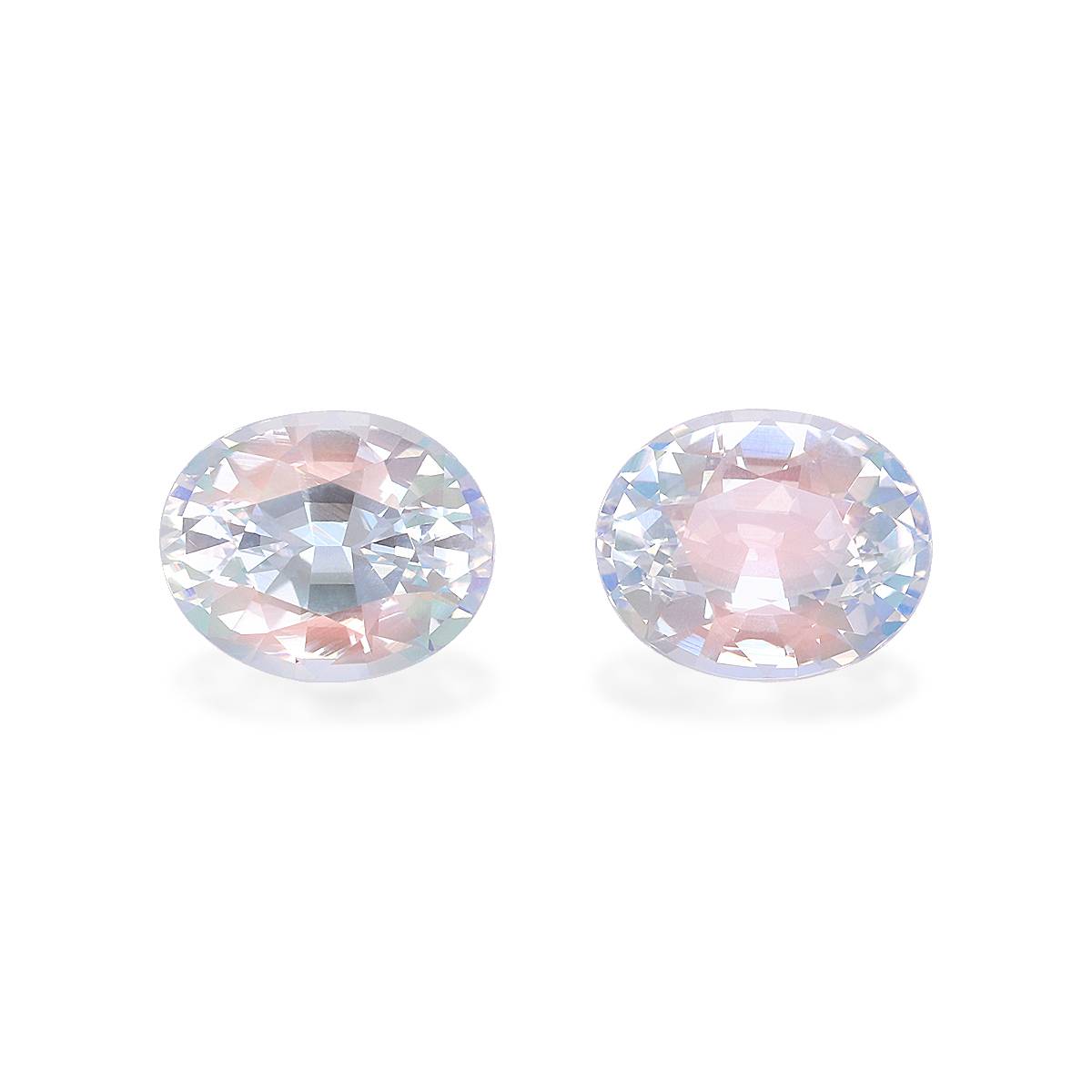 mixed colour rainbow moonstone, 3.55ct oval cut — main view