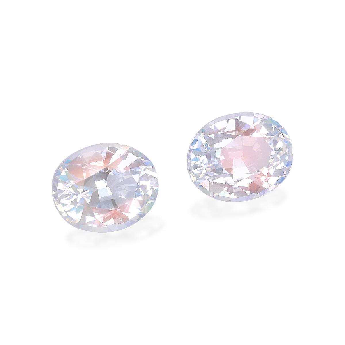 mixed colour rainbow moonstone, 3.55ct oval cut — view 3