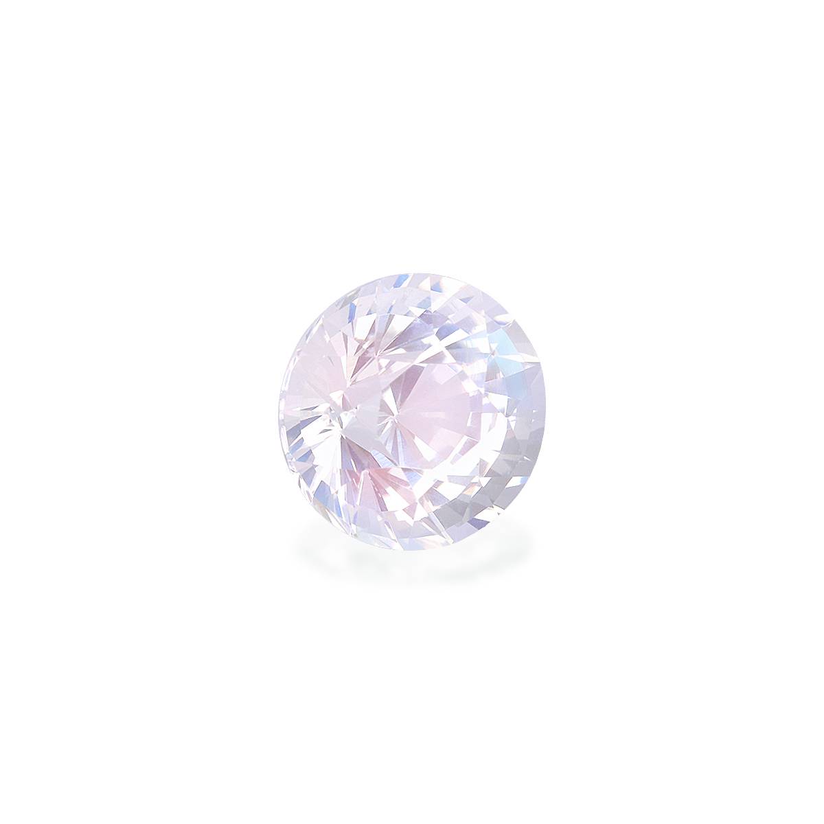 mixed colour rainbow moonstone, 1.92ct round cut — view 3