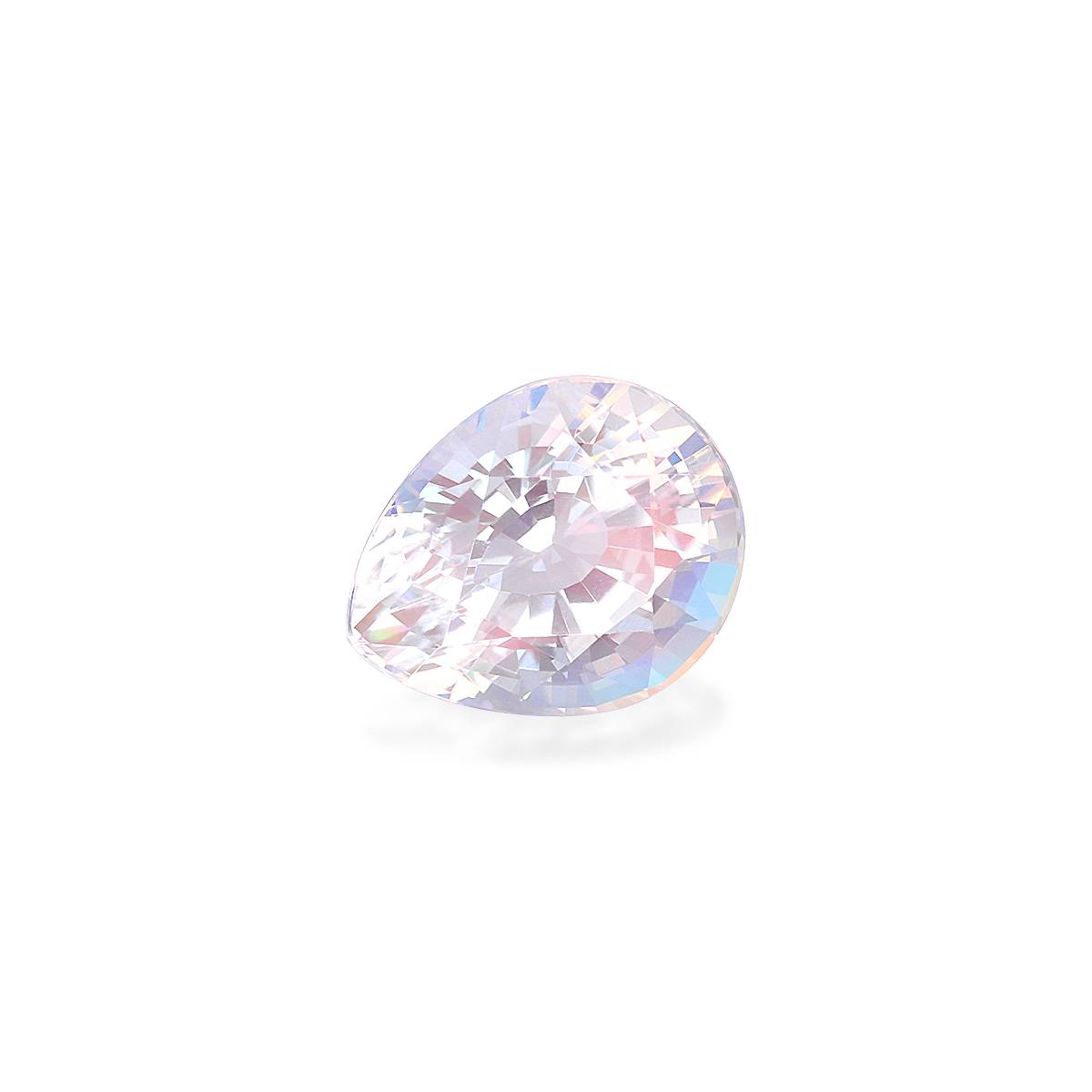mixed colour rainbow moonstone, 2.13ct pear cut — view 3