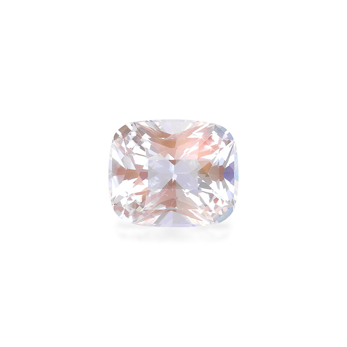mixed colour rainbow moonstone, 5.51ct cushion cut — main view