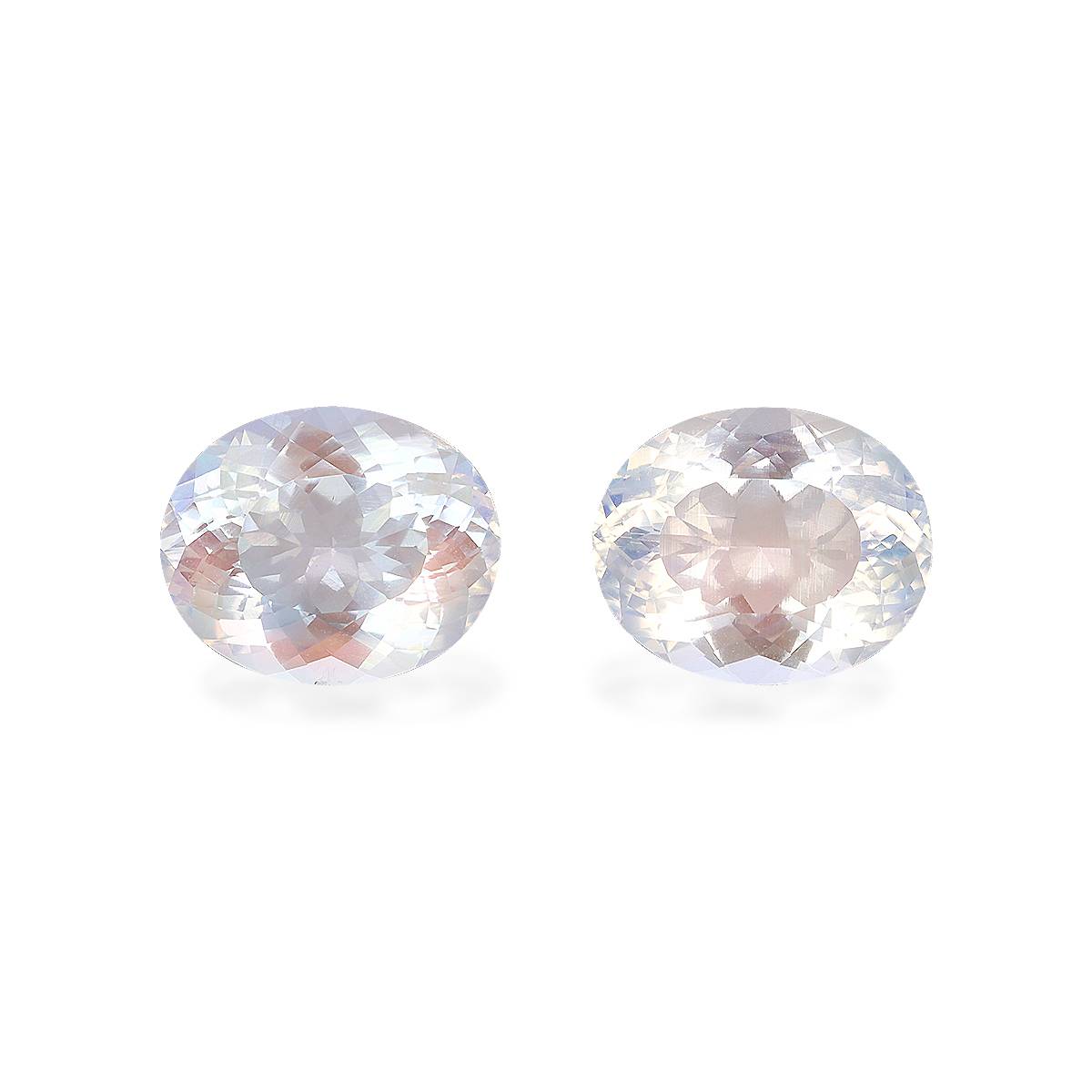 mixed colour rainbow moonstone, 7.97ct oval cut — main view