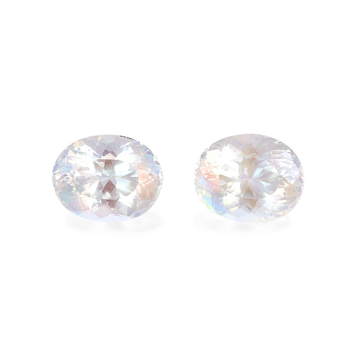 mixed colour rainbow moonstone, 5.47ct oval cut — main view