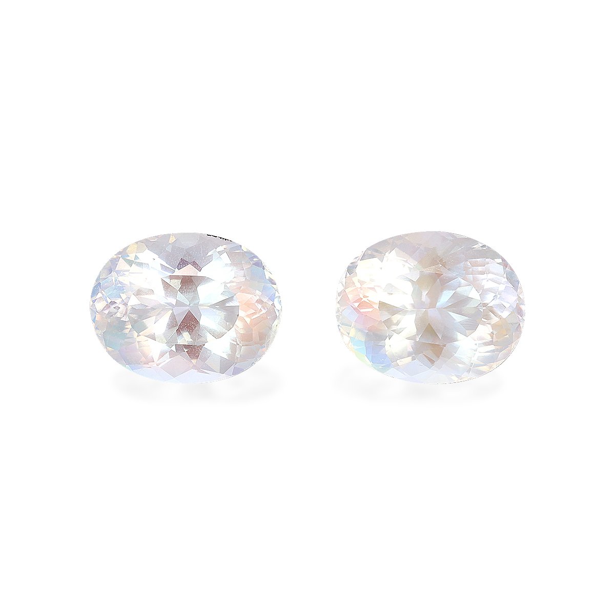 mixed colour rainbow moonstone, 5.47ct oval cut — main view