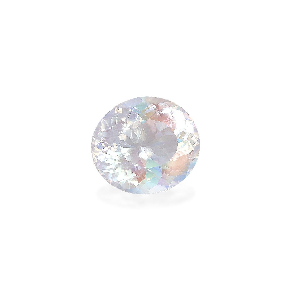 mixed colour rainbow moonstone, 4.89ct oval cut — view 3