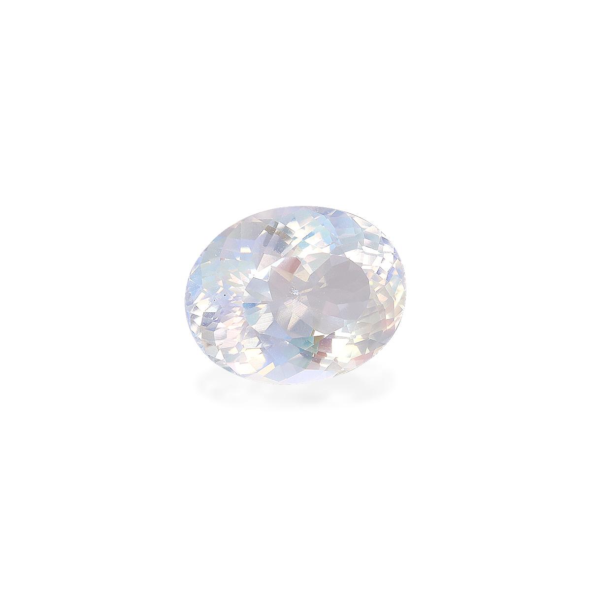 mixed colour rainbow moonstone, 4.06ct oval cut — view 3