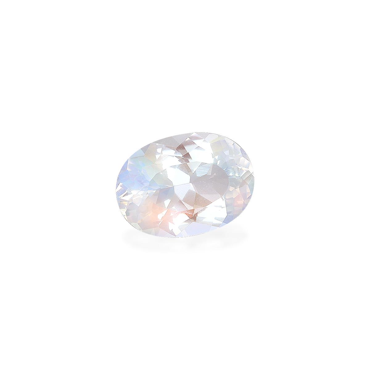mixed colour rainbow moonstone, 2.65ct oval cut — view 3