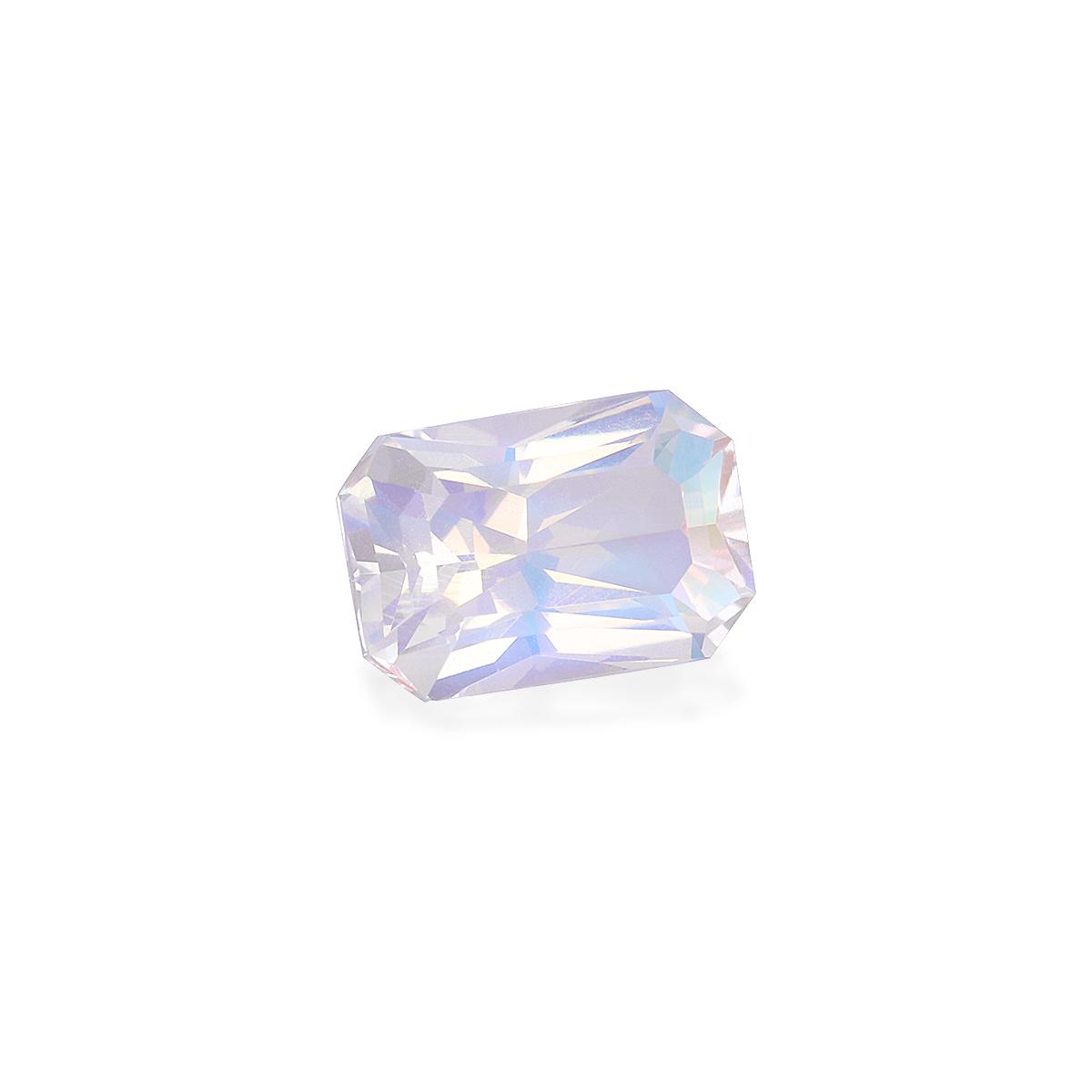 mixed colour rainbow moonstone, 2.72ct rectangular cut — view 3