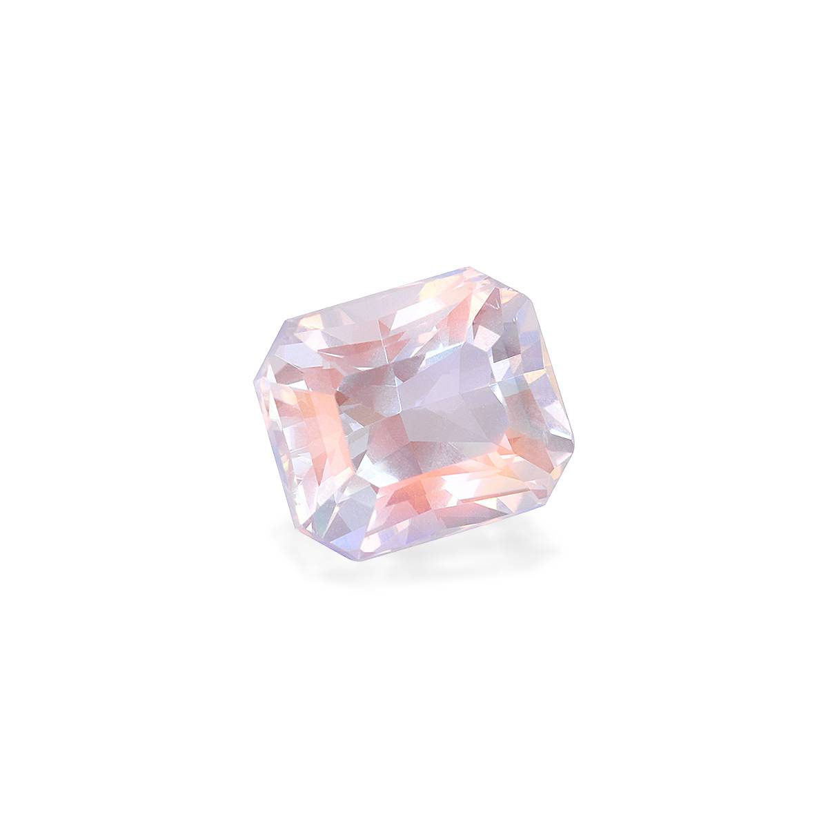 mixed colour rainbow moonstone, 3.53ct rectangular cut — view 3
