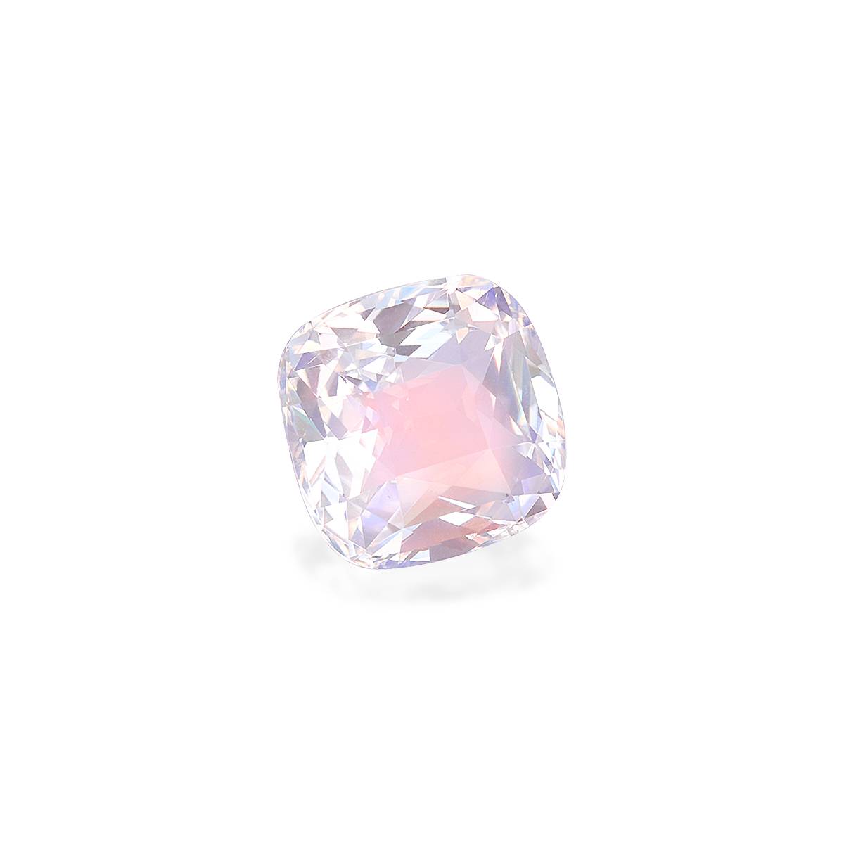 mixed colour rainbow moonstone, 2.98ct cushion cut — view 3