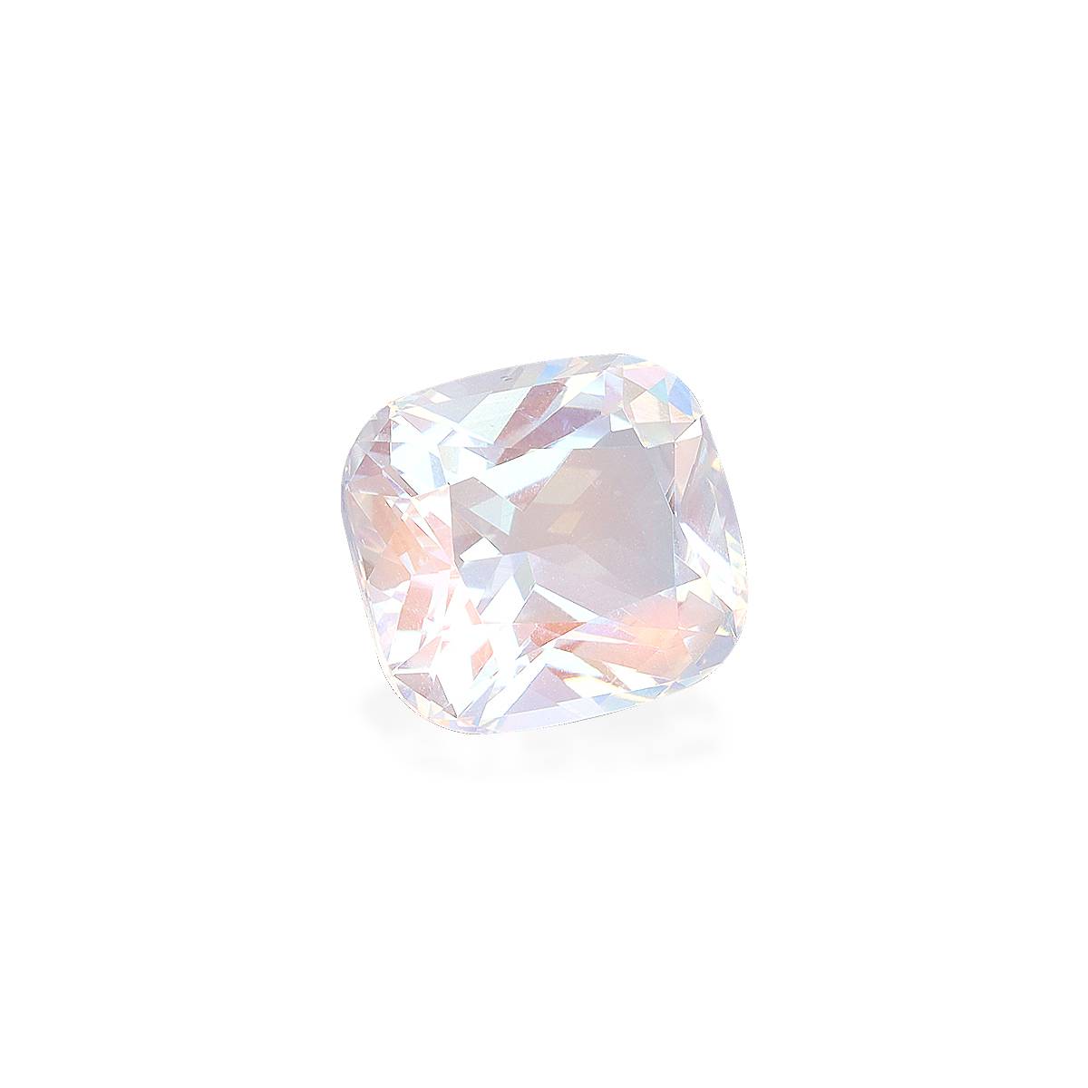 mixed colour rainbow moonstone, 2.39ct cushion cut — view 3