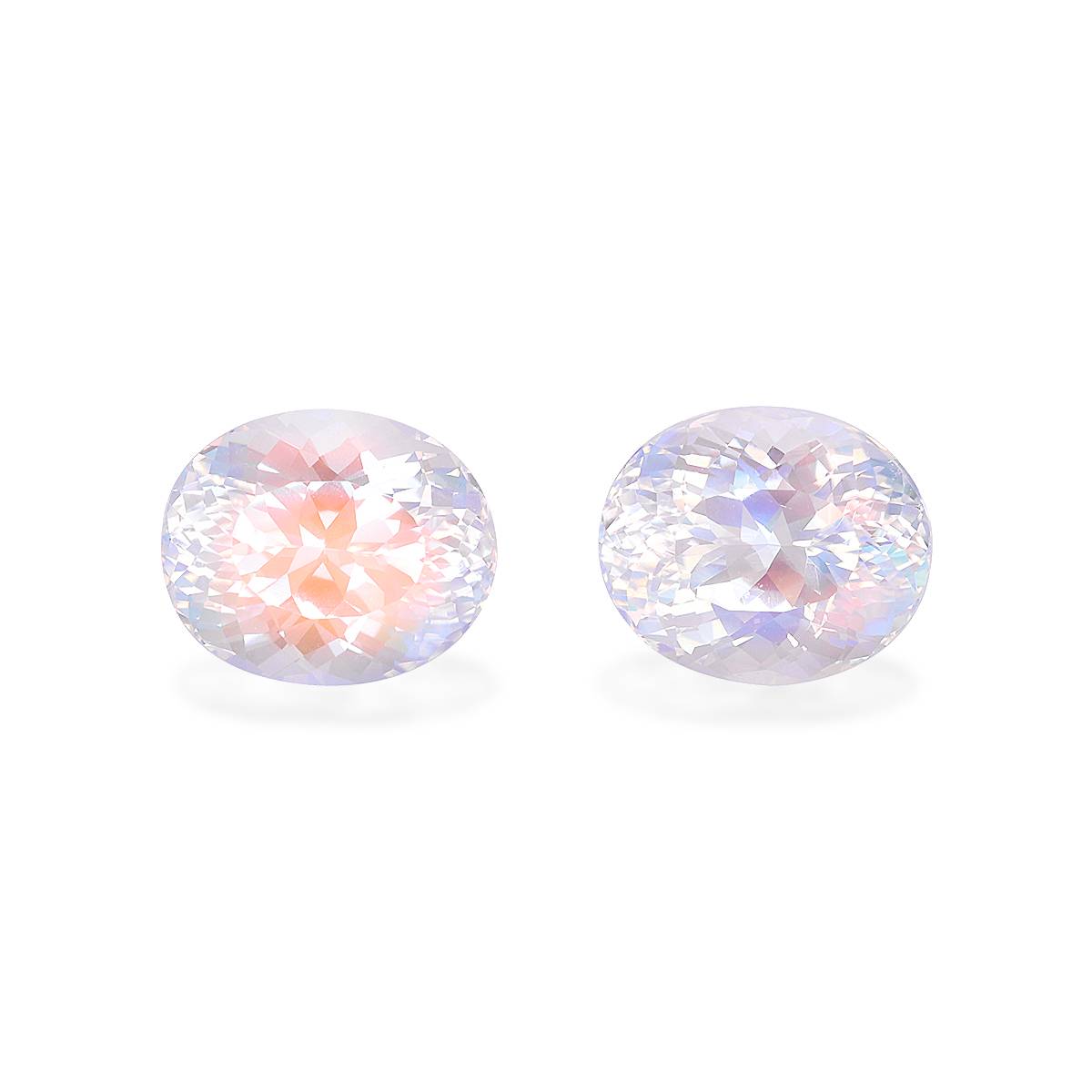 mixed colour rainbow moonstone, 7.32ct oval cut — main view