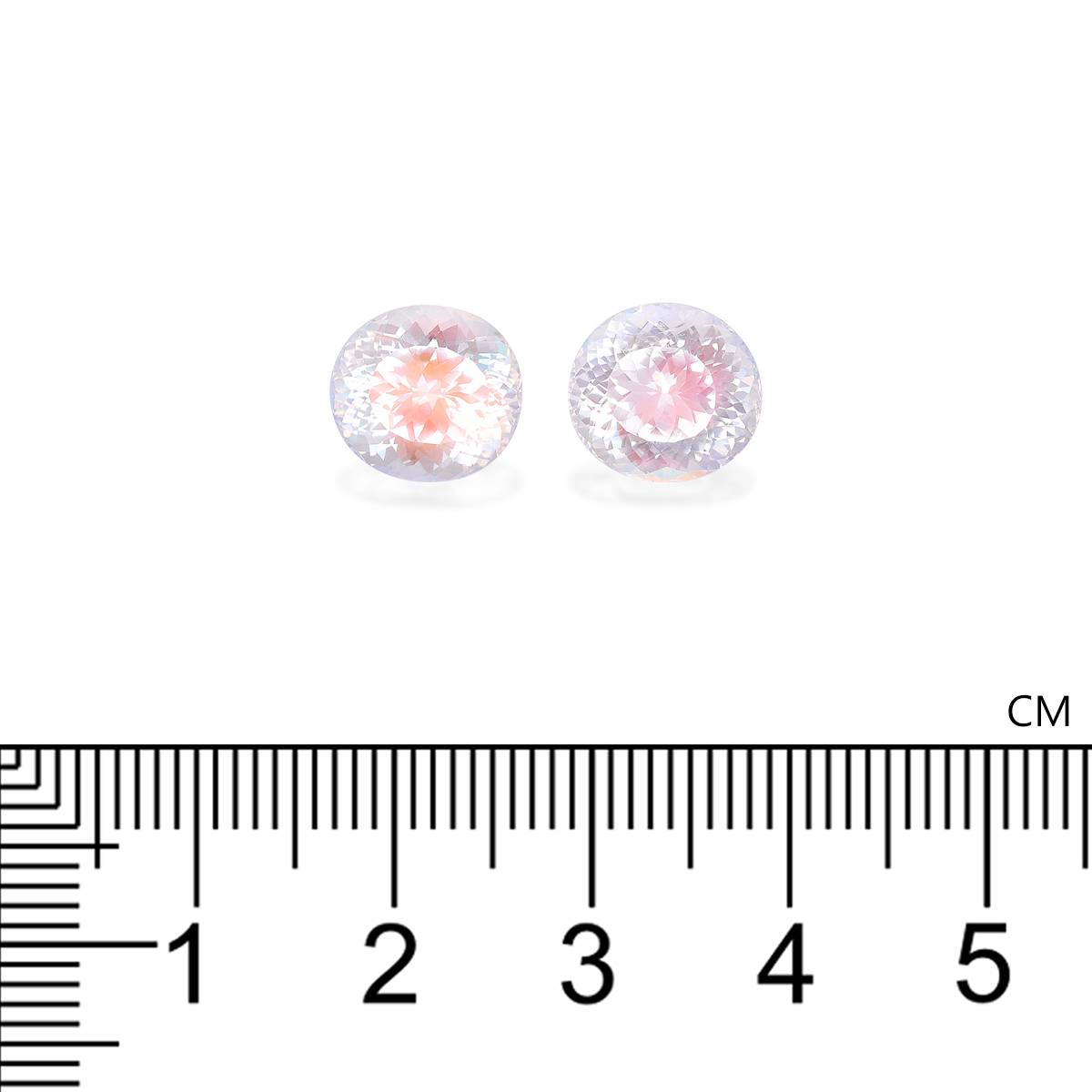 mixed colour rainbow moonstone, 7.12ct oval cut — view 4