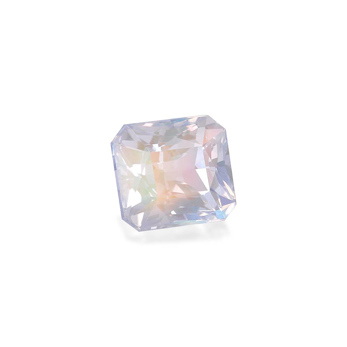 mixed colour rainbow moonstone, 2.05ct rectangular cut — view 3